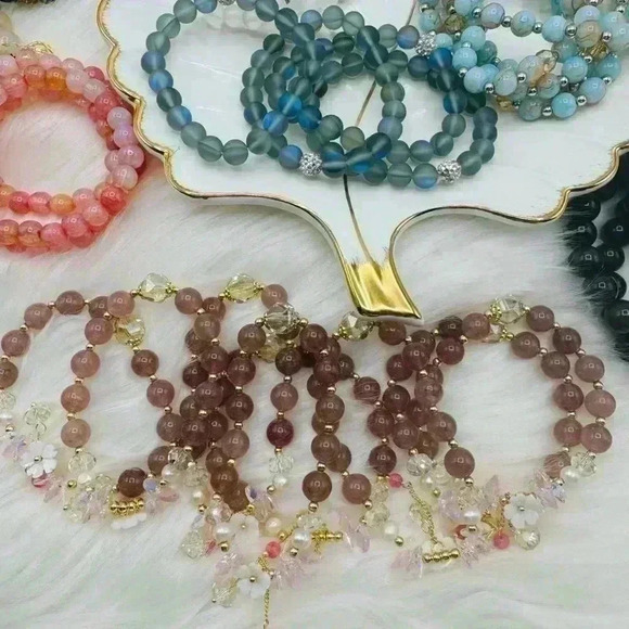 Not So Mystery Bracelet Bundle 5 (5 Piece Randomly Selected Beaded Bracelets) - Picture 16 of 17